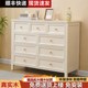 斗柜五斗柜实木抽屉柜客厅玄关柜收纳柜卧室靠墙储物柜床尾置物柜