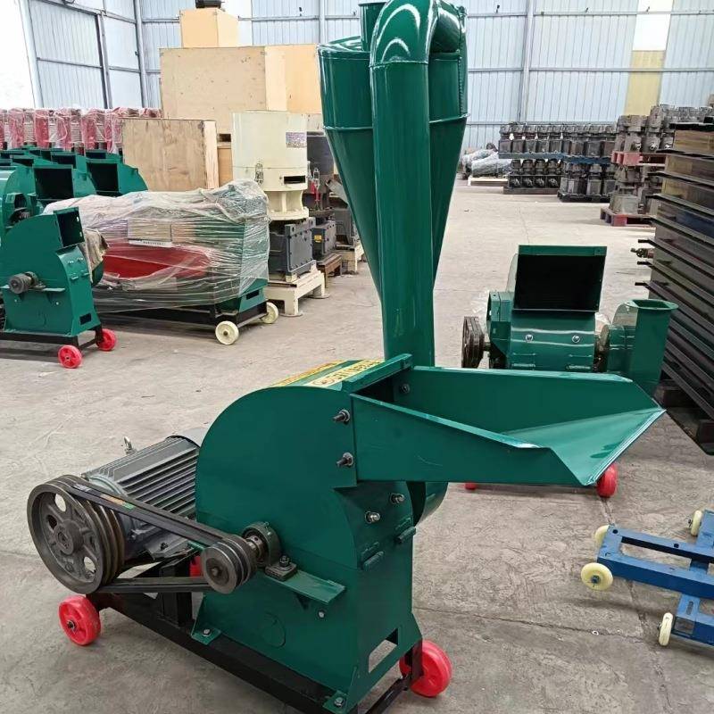 小型麻将块粉碎机黄豆玉米饲料粉碎机干湿两用花生红薯秧粉糠机