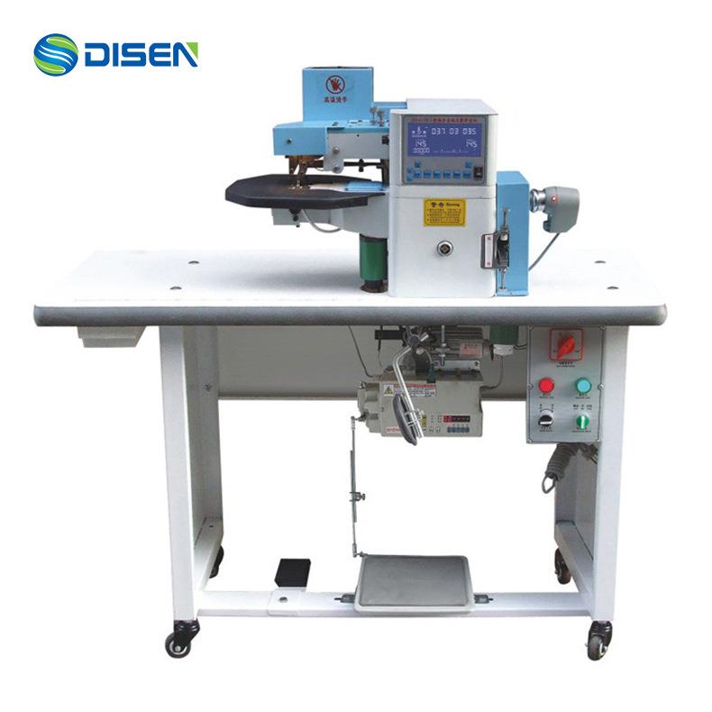 全自动外弯变速上胶折边机箱包鞋业票夹笔记本过胶折边机厂家