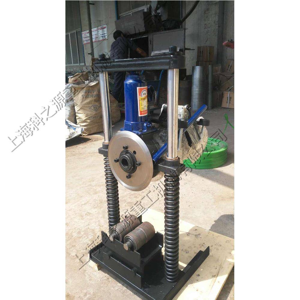 工业用立式切管机双立柱电动液压切管机小型不锈钢空心管截管机