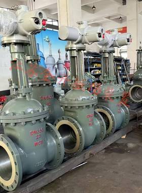 法兰连接铸钢电动闸阀Z941H-PN64DN65DZW多回转电动装置