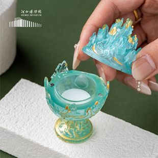 河北博物院博山炉文创冰箱贴香薰磁吸树脂香氛磁贴2025新款冰箱贴