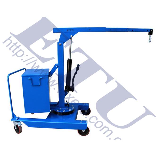 ,平衡重旋臂吊机旋臂吊车更适合狭小空间使用