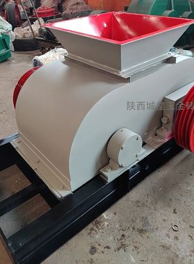 低价直销双辊破碎机 出口SGP系列600X600对辊机 砖厂专用对辊机