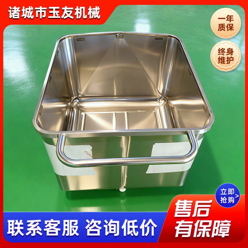 304不锈钢食品设备 手推物料车 可移动肉制品腌制品周转小料车