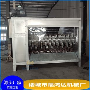 加粗横轴转动的牦牛打毛机 褪骡子毛设备 浸烫后的肉驴脱毛机
