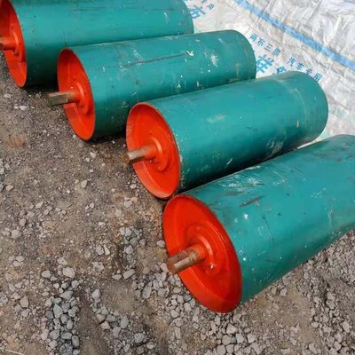 DTII型TD75型皮带机滚筒 聚氨酯包胶滚筒 传动改向滚筒 电动滚筒