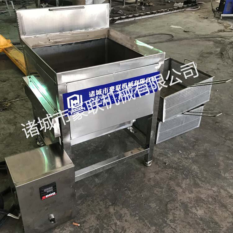 供应油炸鱿鱼圈、炸鱼片设备 电加热油炸锅 小食品油炸设备