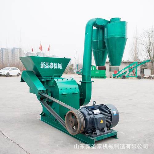 稻草花生秧粉碎机工作效果大产量自动进料稻草花生秧粉碎机价格