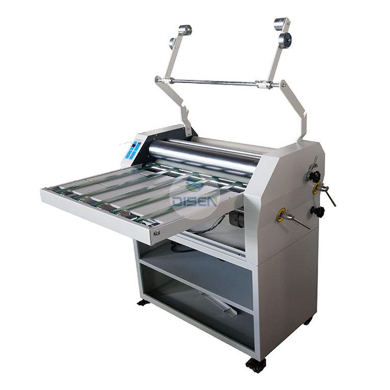 650A大型数码油加温覆膜机带收卷数码复膜机630MM冷裱机厂家价格