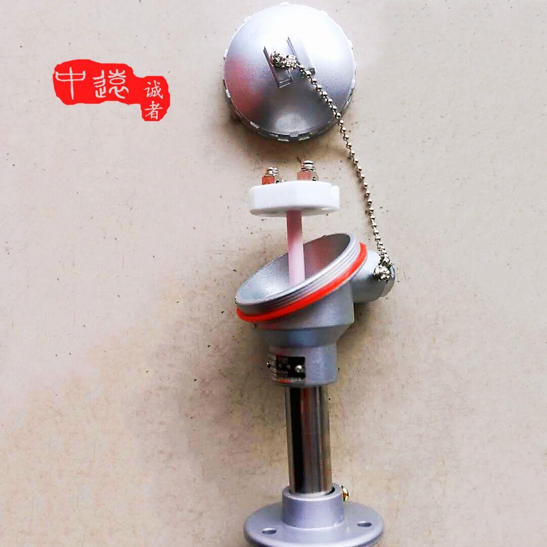 S/B/R型铂铑热电偶WRP230耐磨高温刚玉管陶瓷管WRP-130温度传感器