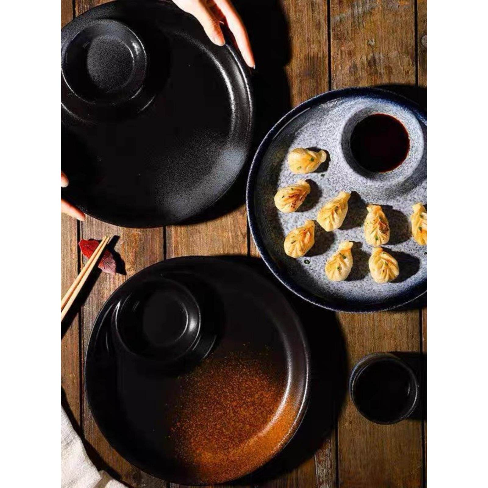 采购产品饺子盘，醋盘，虾盘，蒸饺盘，分盘，大圆盘，深盘，汤盘,餐饮具,盘,淘宝优惠券,粉丝福利购,淘宝优惠卷