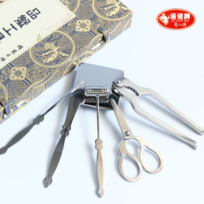 吃螃蟹工具蟹剪蟹钳蟹针吃蟹工具蟹八件简装不锈钢蟹六件,模玩/动漫/周边/娃圈三坑/桌游,文化/体育周边,淘宝优惠券,粉丝福利购,淘宝优惠卷