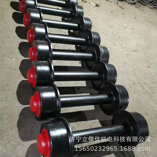 立儒佳厂家批发平板矿车轮对320mm铸钢矿车轮600轨距矿车轮