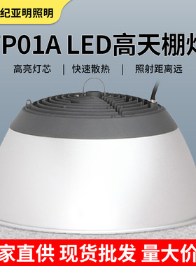 亚牌TP01A LED高天棚灯 100/150/200W厂房车间照明灯具圆形吊灯