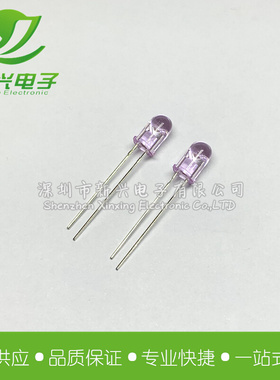 QED223 红外发光二极管 5mm直径 波长880nm ±30° AlGaAs 发射管