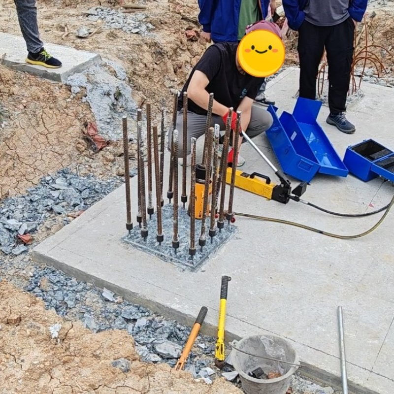 精轧螺纹连接器钢筋套筒接头 25螺母垫板螺纹钢连接器 20锚具夹片