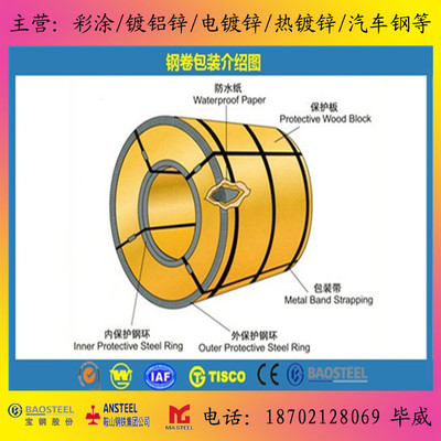 上海宝钢厂家提供彩涂卷彩钢瓦