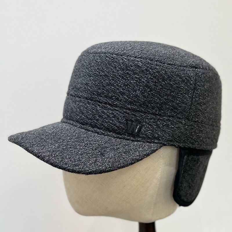 棉帽秋冬男新款中年爸老年人爷爷