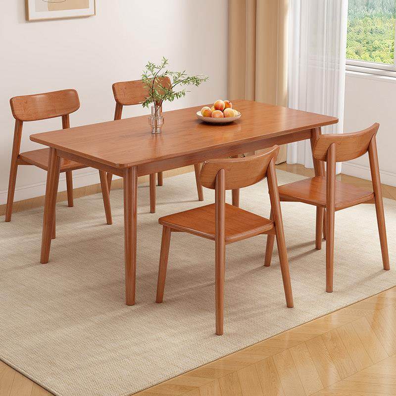 全实木餐桌家用小户型饭桌书桌椅组合现代简约出租房用长方形桌子,住宅家具,实木餐桌,淘宝优惠券,粉丝福利购,淘宝优惠卷