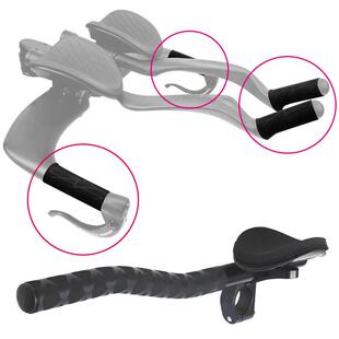 铁三Tt定时公路自行车车把Tt握把管热缩防滑车把盖吸汗缠绕与图案