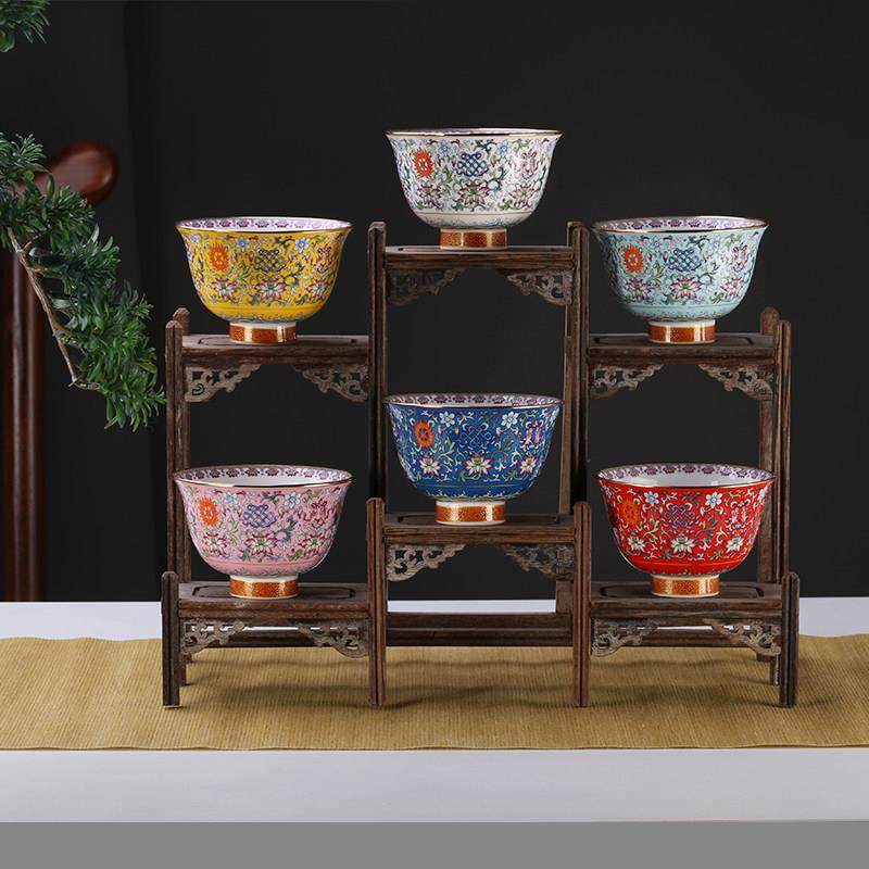 主人杯彷古清干隆瓷器珐瑯彩缠枝莲主人杯品茗杯彷古瓷器收藏品,餐饮具,茶杯,淘宝优惠券,粉丝福利购,淘宝优惠卷