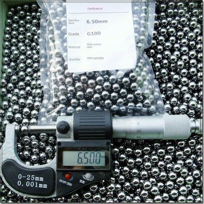 精密钢球6.1/6.15/6.20/7.06/7.07/7.08/7.09/7.1/7.12mm高不锈钢