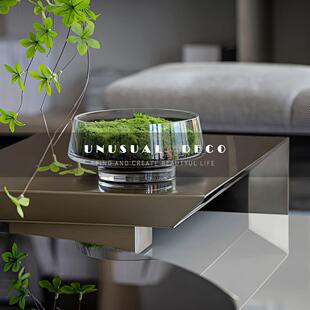 UNUSUAL 永生苔藓样板间玄关客厅茶几卧室床头柜现代花艺装饰摆饰