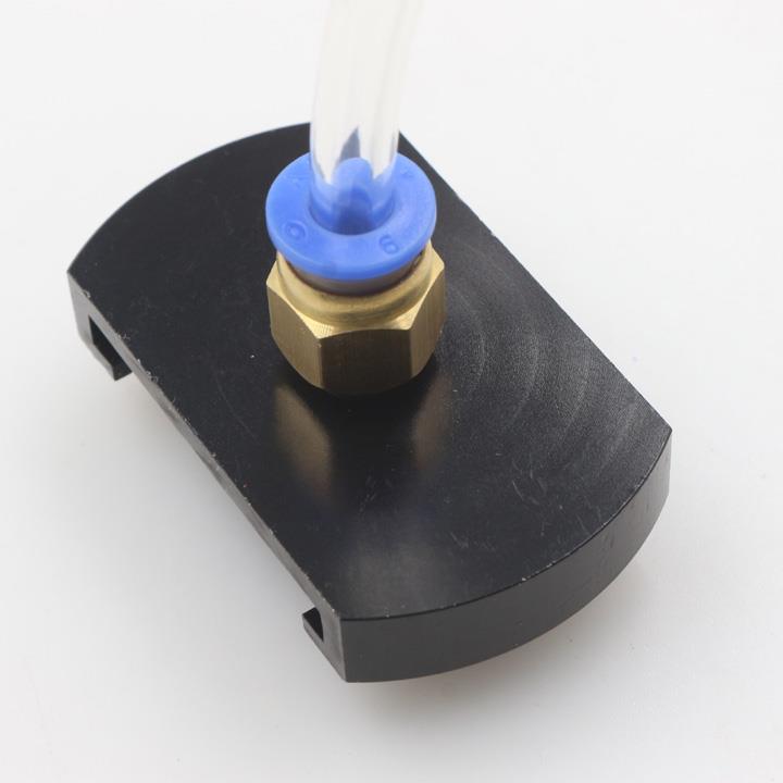 点胶机配件金属转接头铝合金适配器针筒适配器气管接头30CC55CC