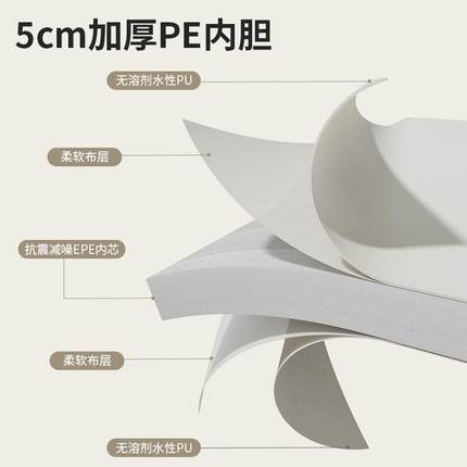 宝宝爬爬垫5CM加厚婴儿家用折叠地垫儿童爬行垫小孩防摔垫子客厅