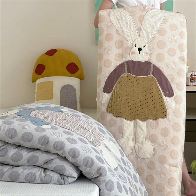 幼儿园卡通d被子棉被冬季加厚保暖单人学生宿舍专用春秋冬被儿童