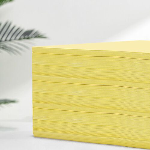 70g80g浅黄色A4列印纸a5淡黄色a3H黄纸影印纸加厚寺院办公用纸整