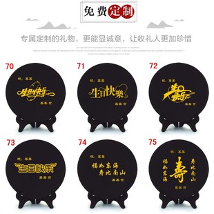 活性炭雕工艺g品家居装 饰品摆设乔迁礼品客厅电视柜酒柜小摆件碳