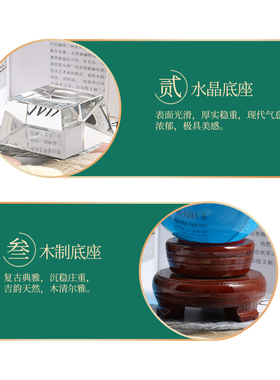 高档天蓝海蓝色水晶球摆件湖蓝色宝蓝透K明风水球家居客厅装饰品