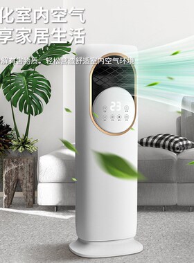 多功能一体立式冷暖两用智能家用空M调扇冰晶暖风机GC