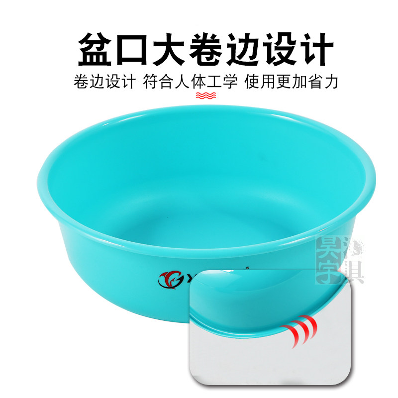 加深开饵盆饵料盆大号活食t盆抗摔钓鱼拌食盆三件套黑坑带盖子饵