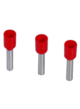 黄铜接线鼻子 VE4009 接线4平方针形端子  管型端S子 插针 E4009