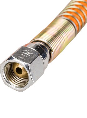 鸿瑞橙色3米5米蒸汽熨斗v胶管铁氟龙胶管进汽管高压管汽线缝纫机