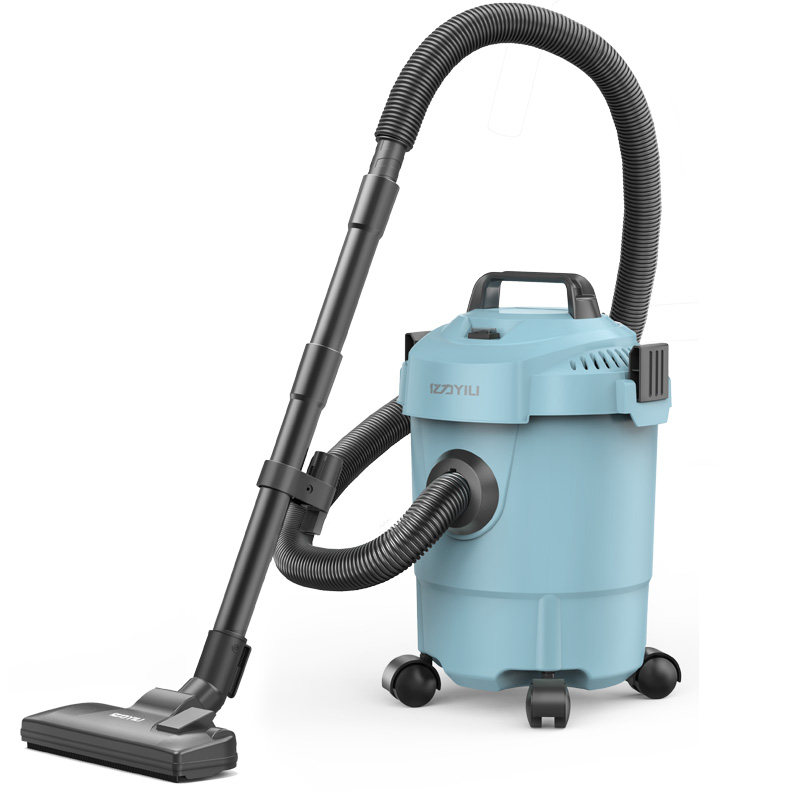 亿力吸尘器大吸力家用吸拖一体机美缝专I用小型装修桶式车干湿两