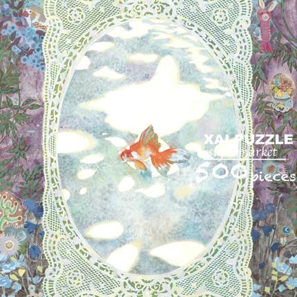 发布•《镜花水月》中式拼图•500片丝绒触感 • 53x38cm