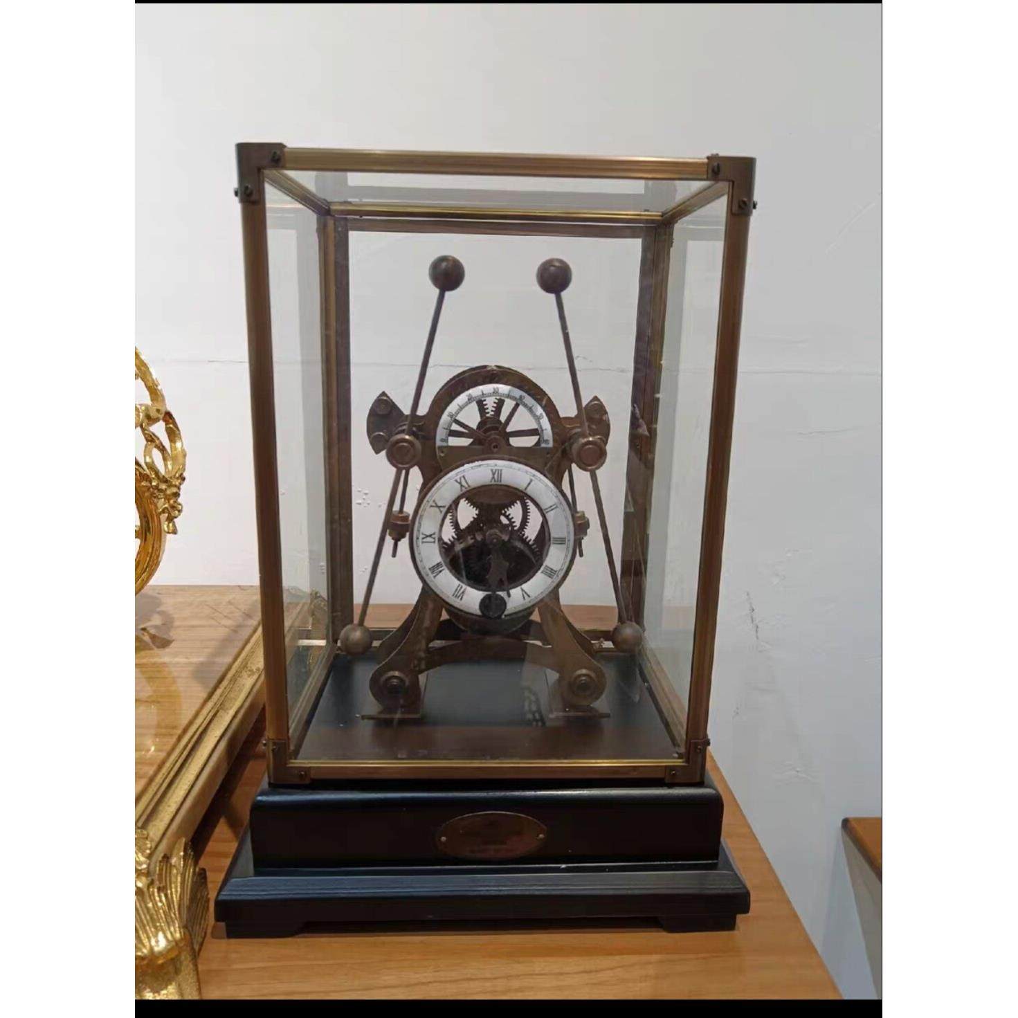 纯铜座钟 机械 趣味航海钟 精致小号，尺寸23.5*19*33.5,家居饰品,座钟,淘宝优惠券,粉丝福利购,淘宝优惠卷