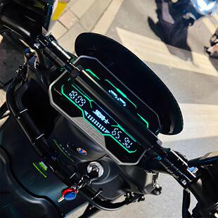 M9大牛电动车改装 车头铝合金横杆扩展手机支架 A8L 适用深远A8