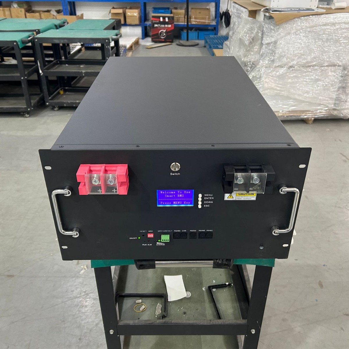 6U机箱式储能51.2V280AH可并机16台光伏储能磷酸铁锂电池外贸出