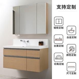 一不小心就入坑！高背盆实木浴室柜组合原图银色抽拉龙头单柜