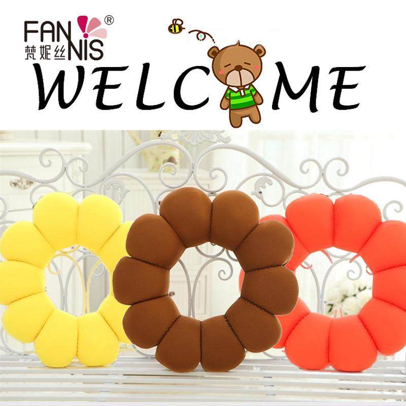 源头优质现代简约多功能太阳花抱枕靠垫甜甜圈百变创意抱枕,居家布艺,抱枕被,淘宝优惠券,粉丝福利购,淘宝优惠卷