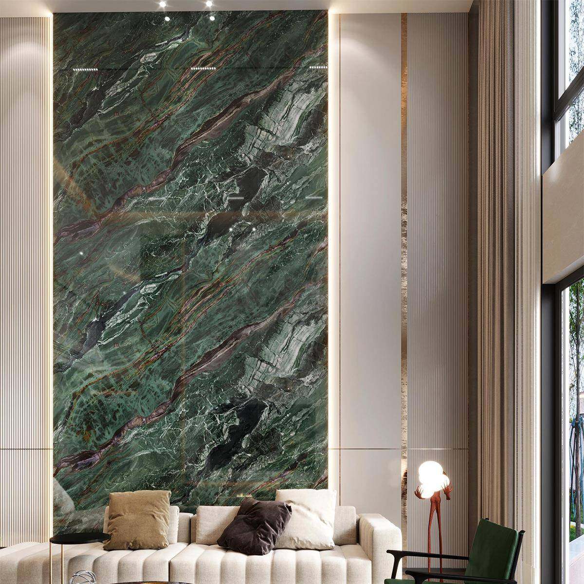 800*2600*9mm奢石岩板亮光别墅复式挑高沙发电视背景墙高端大气,家装主材,岩板,淘宝优惠券,粉丝福利购,淘宝优惠卷