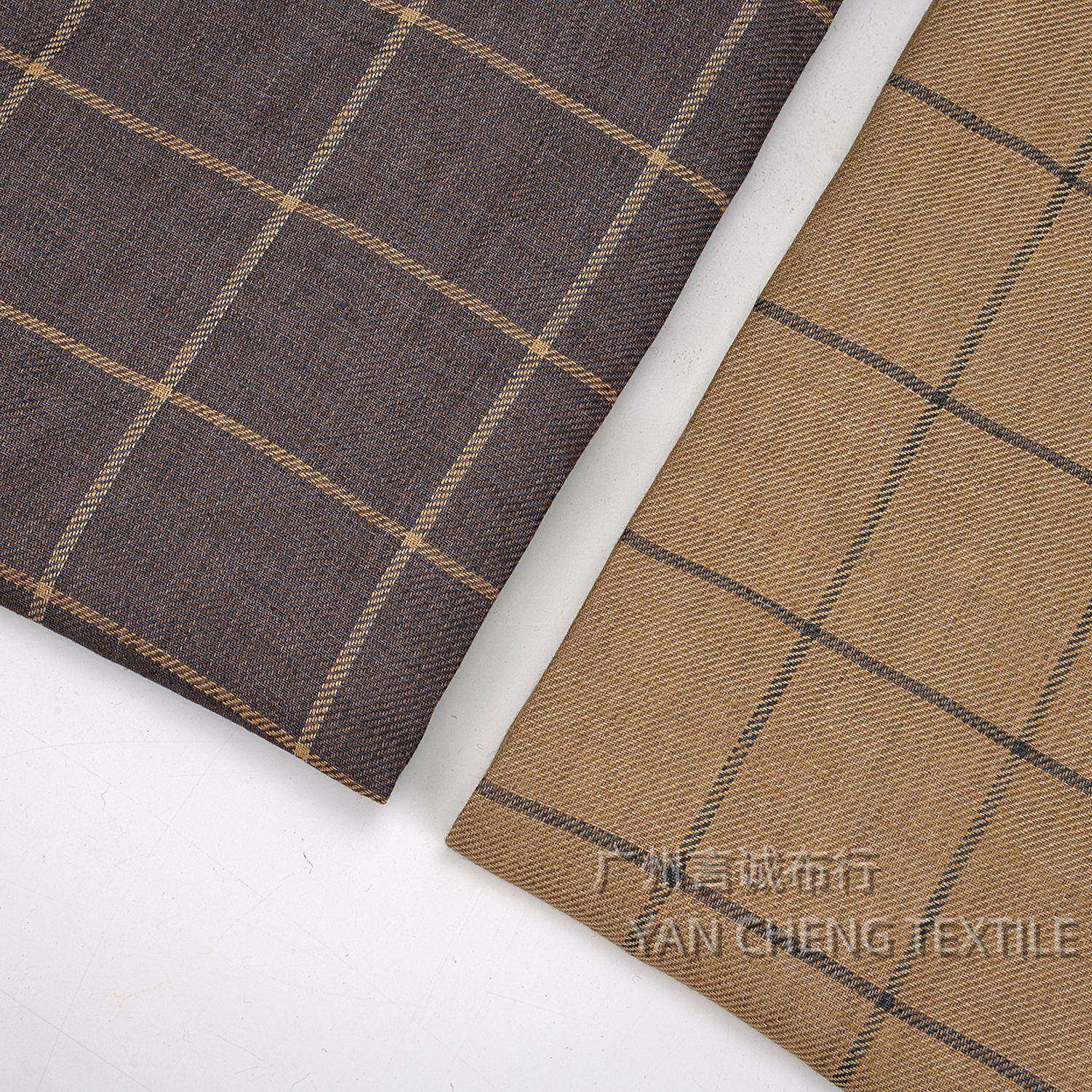 纯亚麻斜纹格子纯亚麻色织布士林色织大格衬衫连衣裙亚麻面料,纺织面料/辅料/配套,棉麻面料,淘宝优惠券,粉丝福利购,淘宝优惠卷