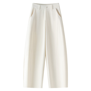 今年流行款的裤子女2026新款春季高腰弯刀裤休闲裤宽松垂感香蕉裤