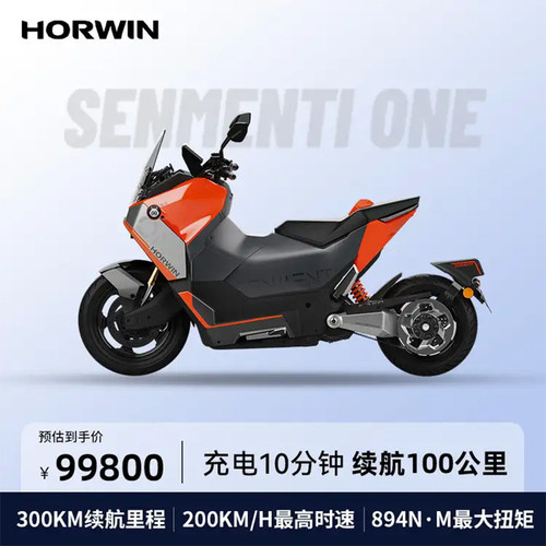 号外（HORWIN)长续航电动摩托车