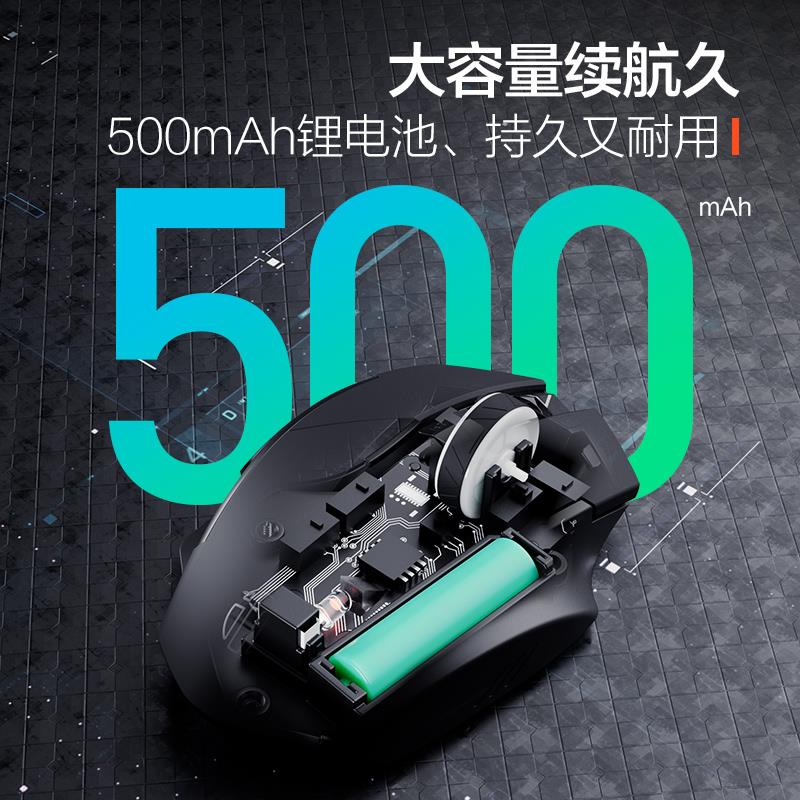 F1无线鼠标静音可充电办公家用台式笔记本游戏滑鼠